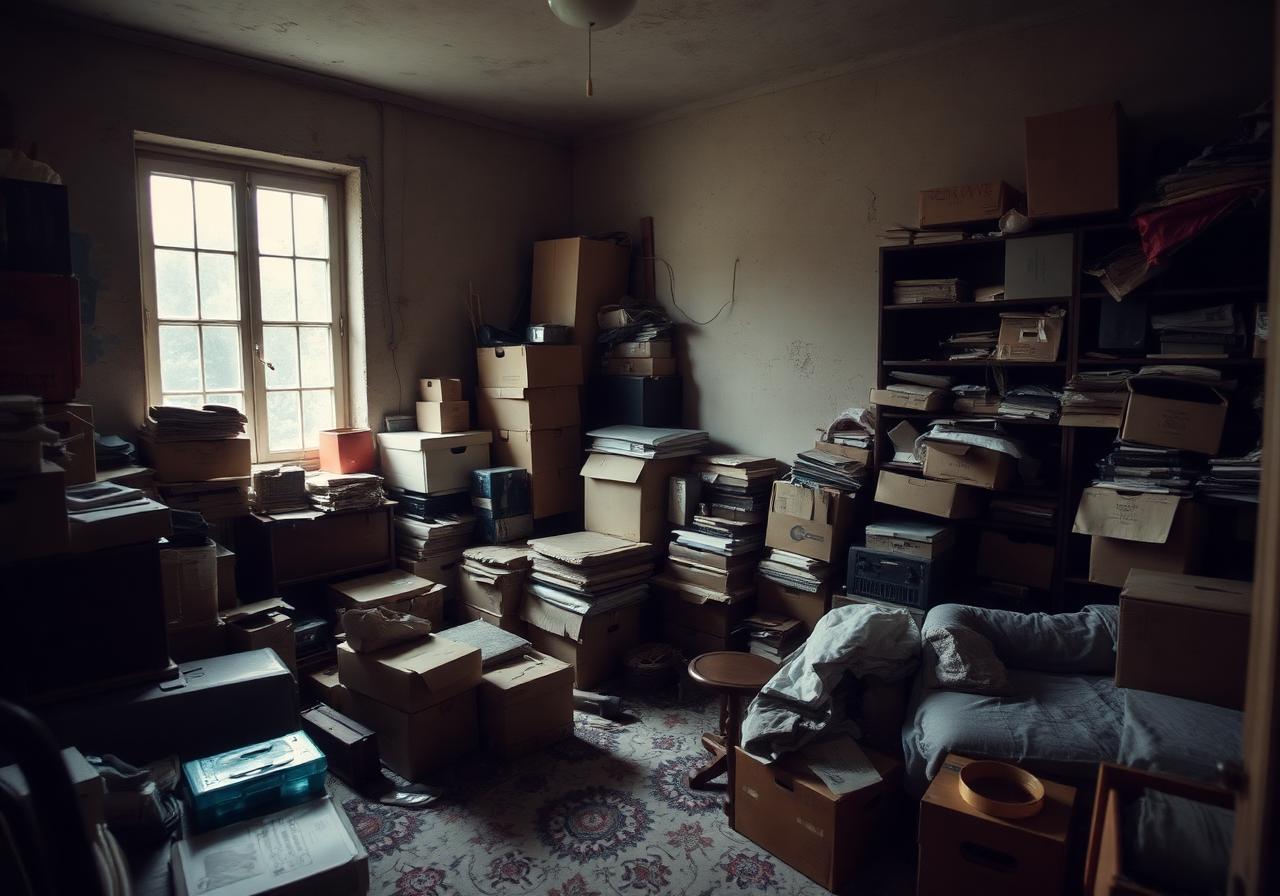 Wohnungsentrümpelung – vorher